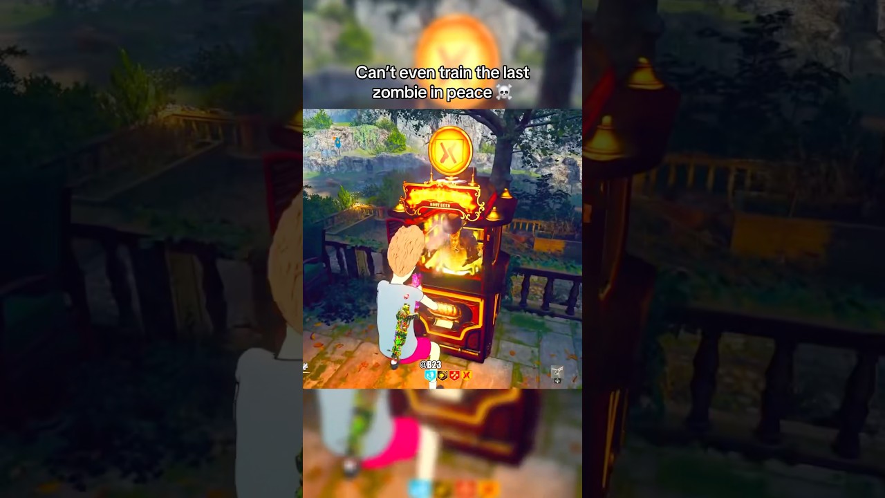 Double Tap be Trolling in Black Ops 6 Zombies 😂 #cod #bo6 #codzombies #blackops6 #callofduty