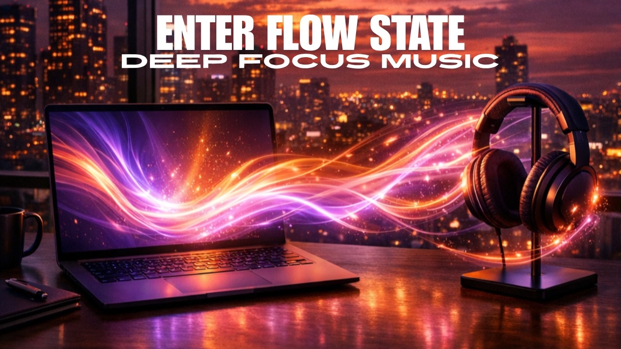 Your Most Productive 4 Hours Start Now – Deep Work Focus Music