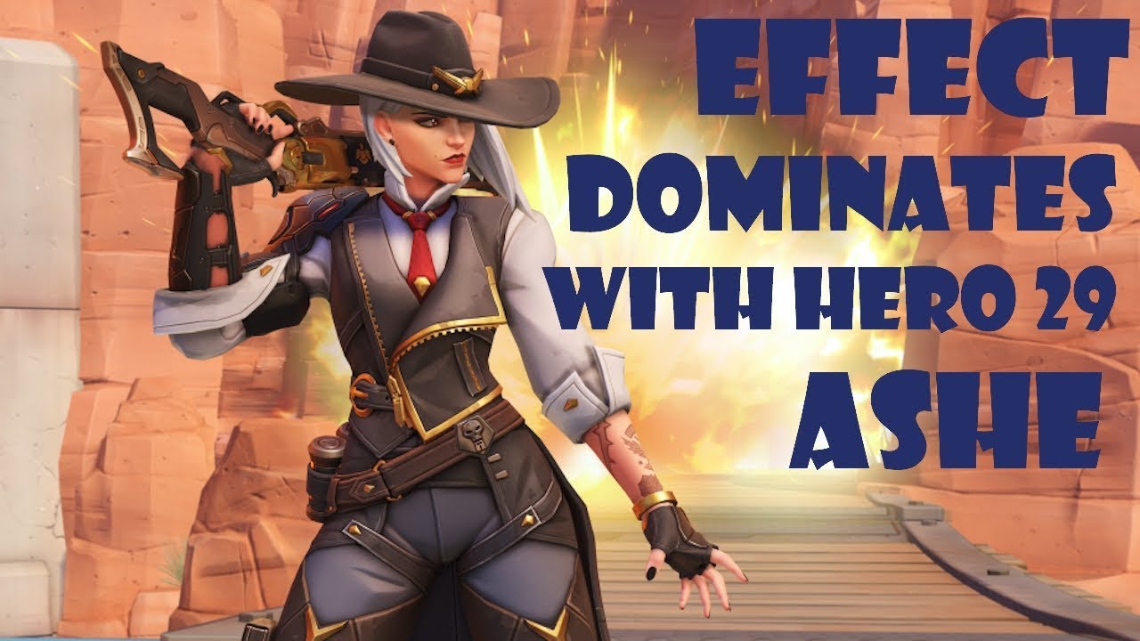Effect Dominating with new Hero Ashe on Eichenwalde PTR