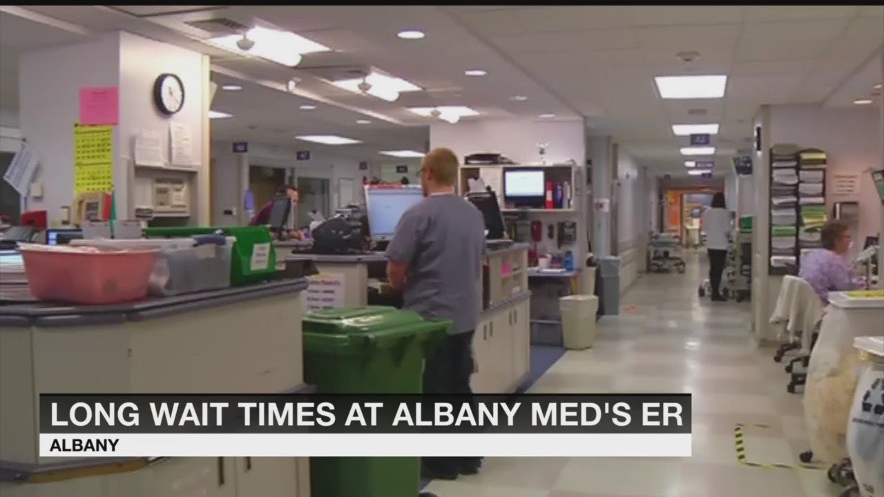Long wait times frustrate patients at Albany Medical Center’s emergency room