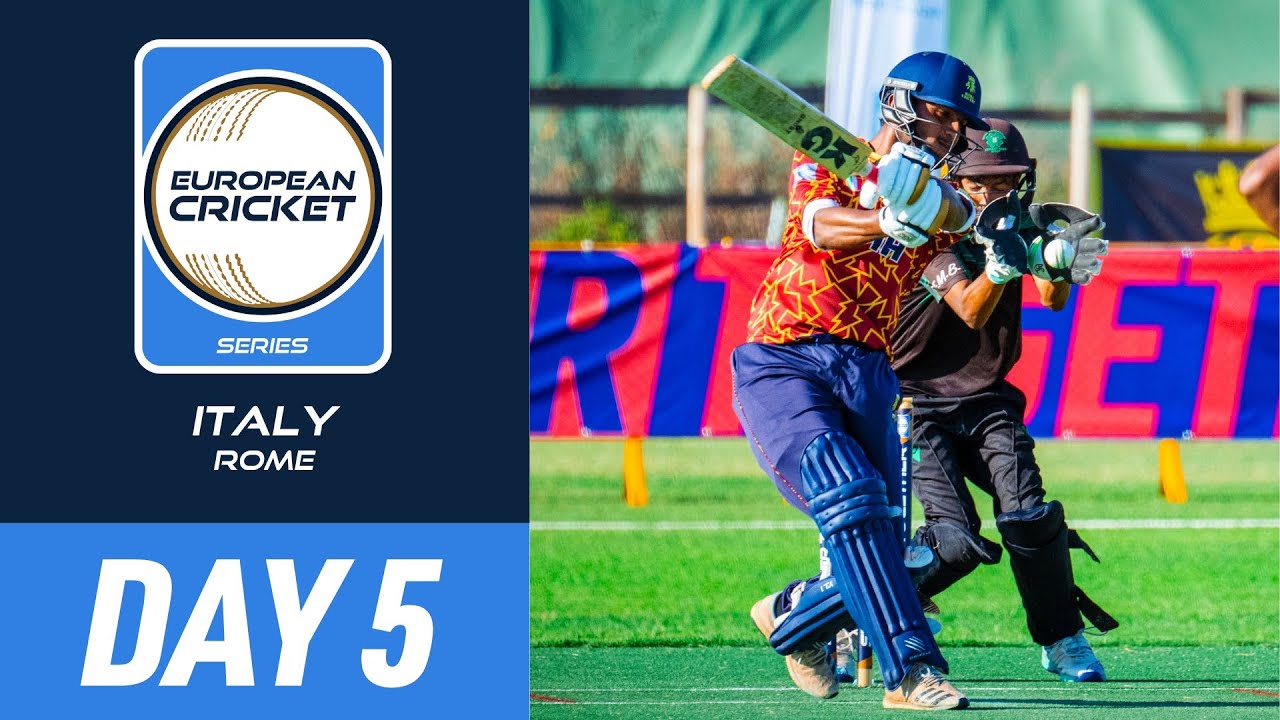 🔴 ECS Italy, Rome, 2024 | Day 5 | 16 Aug 2024 | T10 Live Cricket | European Cricket