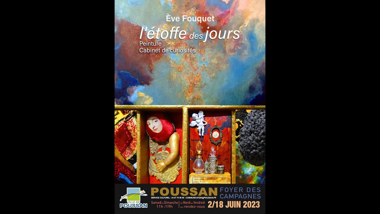 Eve Fouquet processus de création pour l'exposition l'étoffe des jours 2023