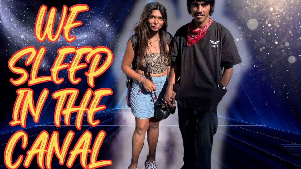 young homeless couple speak about being homeless
