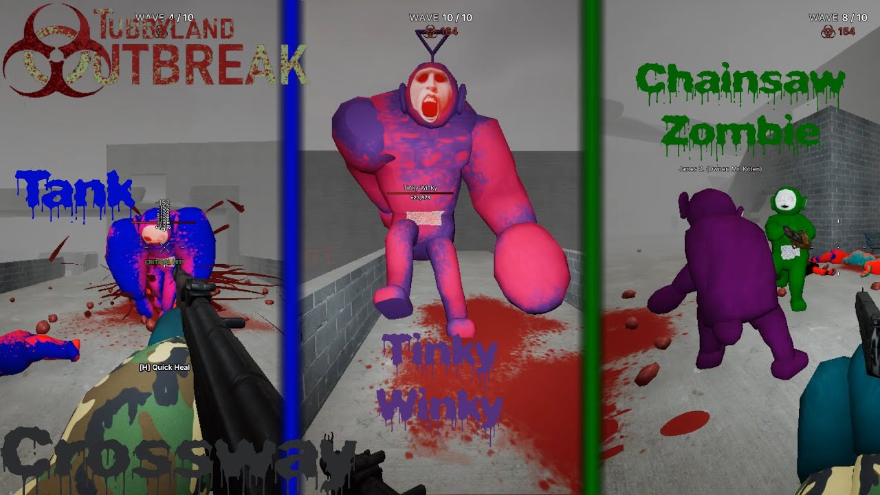 Teletubbies Meets Left 4 Dead! | Tubbyland Outbreak: Crossway
