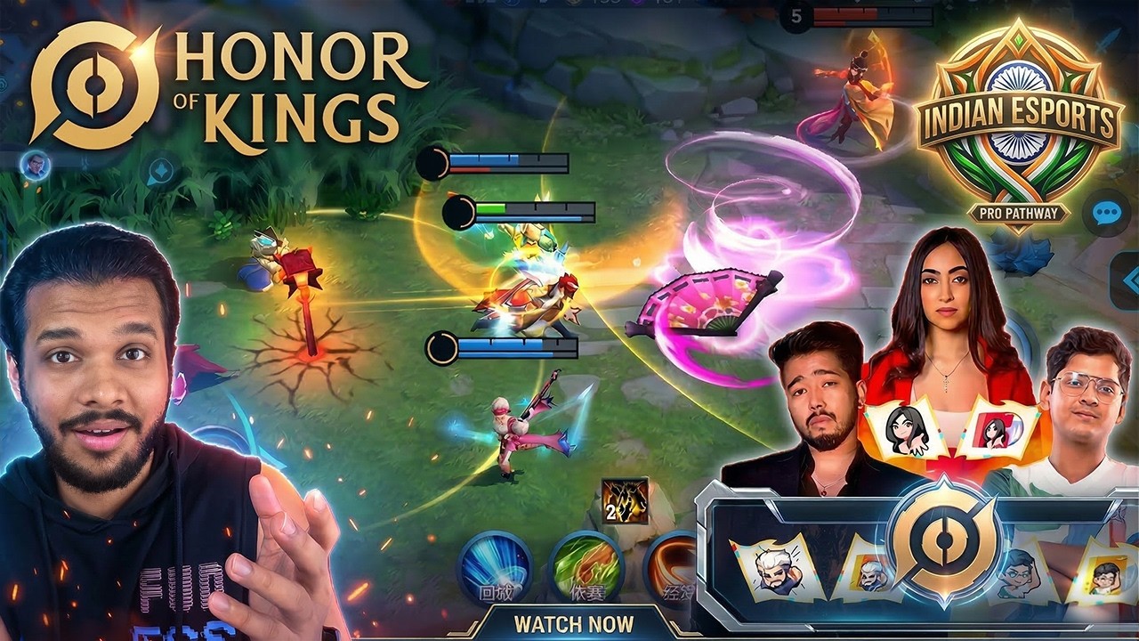 Honor Of Kings AAG Lagaadi - But Why Cringy Voice Packs TENCENT 😭?? | Huge E-SPORTS in India LFG 💥😍