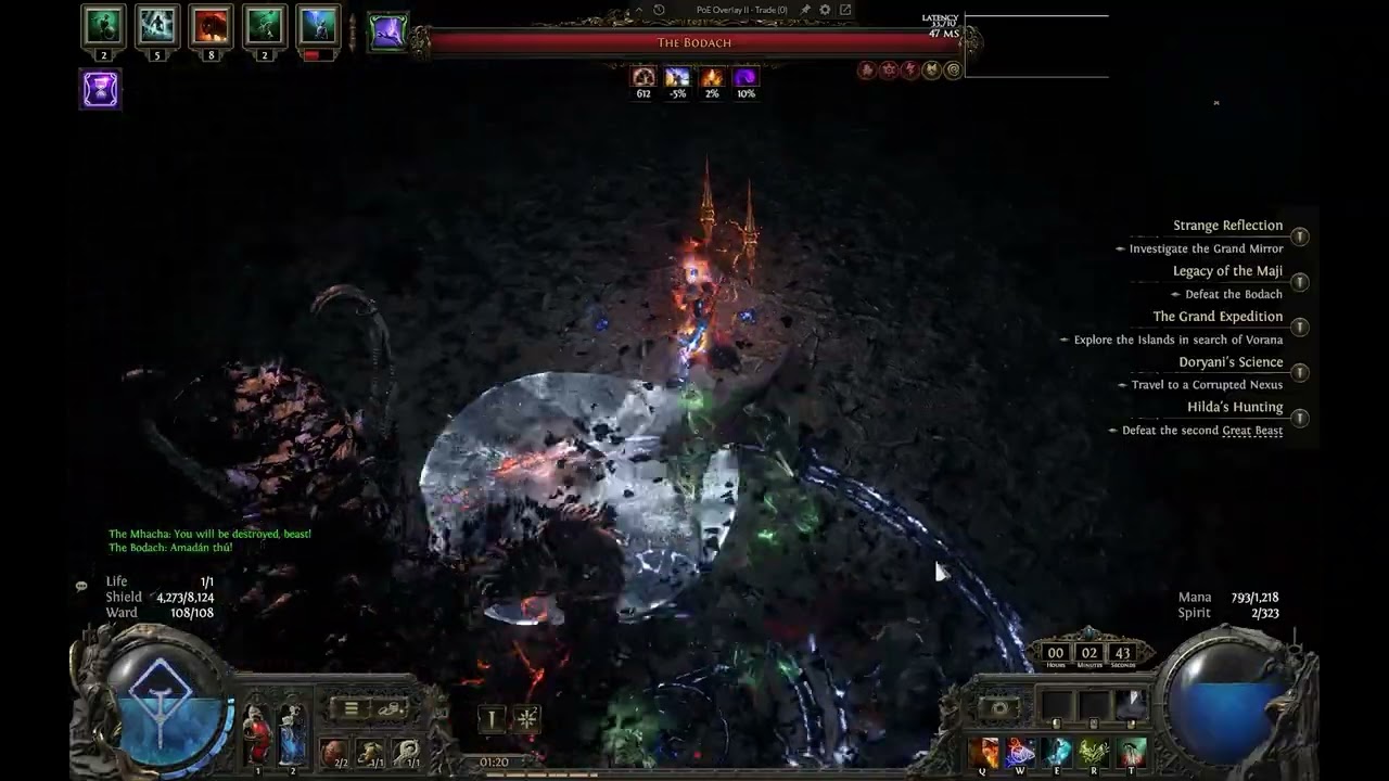 [POE2] 0.5 Ritual Boss The Bodach - Lich Vaal Guard Spectre