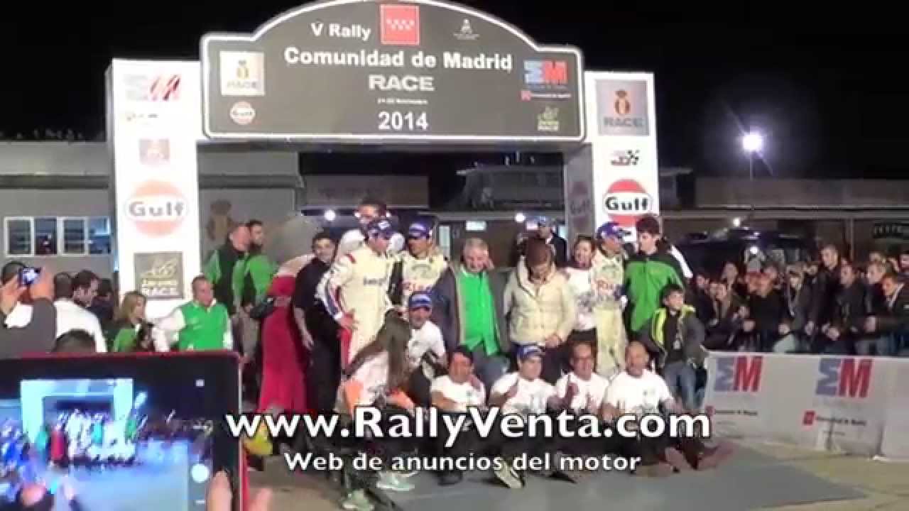 Vallejo Campeones - Rally Comunidad de Madrid 2014
