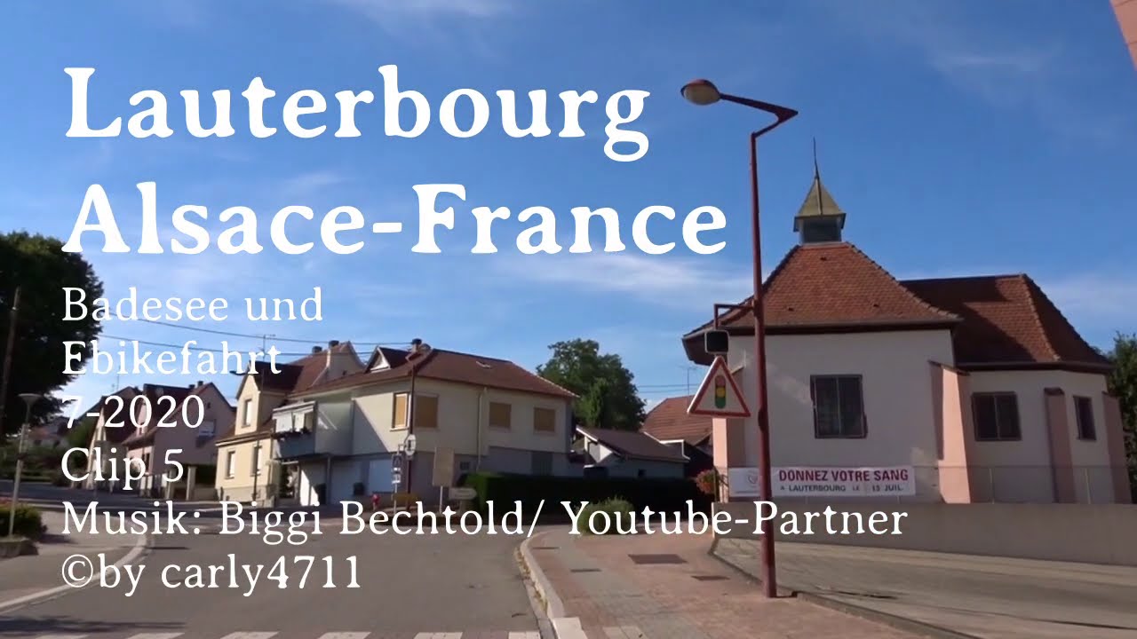 Lauterbourg Alsace France Campingplatz Les Mouettes und See 7-2020 Teil 5/7