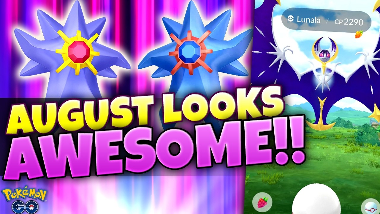 AUGUST WILL BE A GOOD MONTH!!  Pok&eacute;mon GO August Content Update!