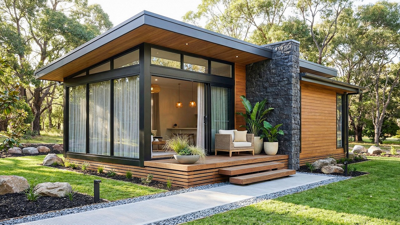 Top 10 Small Modern Cabins (4m x 6.5m / 13.1ft x 21.3ft) | Cozy Tiny House Ideas