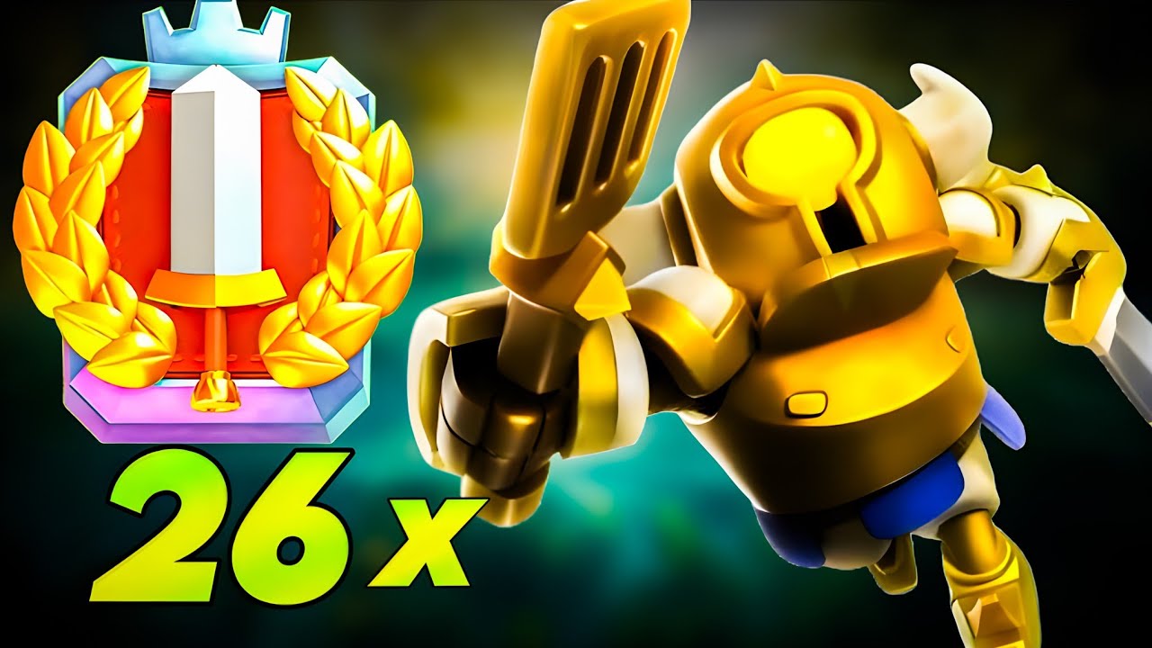 Best Golem Deck - Road to 26 GC - Clash Royale 