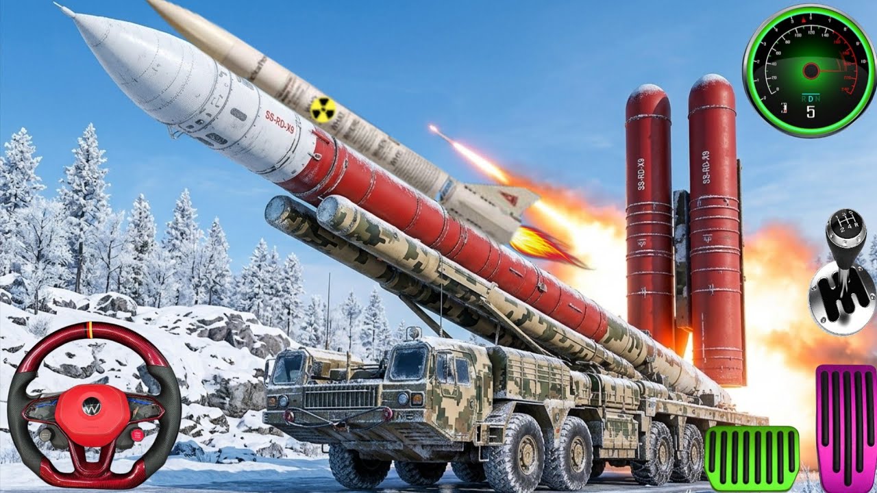 Rocket Attack Missile Truck 3D - Android Gameplay