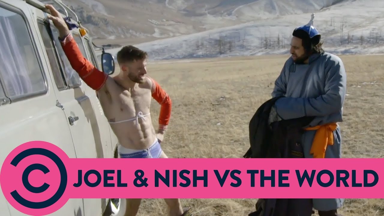 Joel's A Stone Cold Wrestler - Joel & Nish vs The World | Comedy Central UK