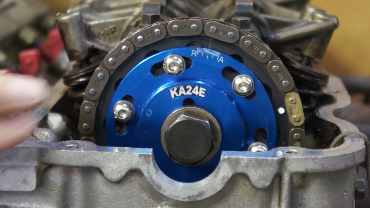 21 Nissan KA24E Adjustable Cam Sprocket