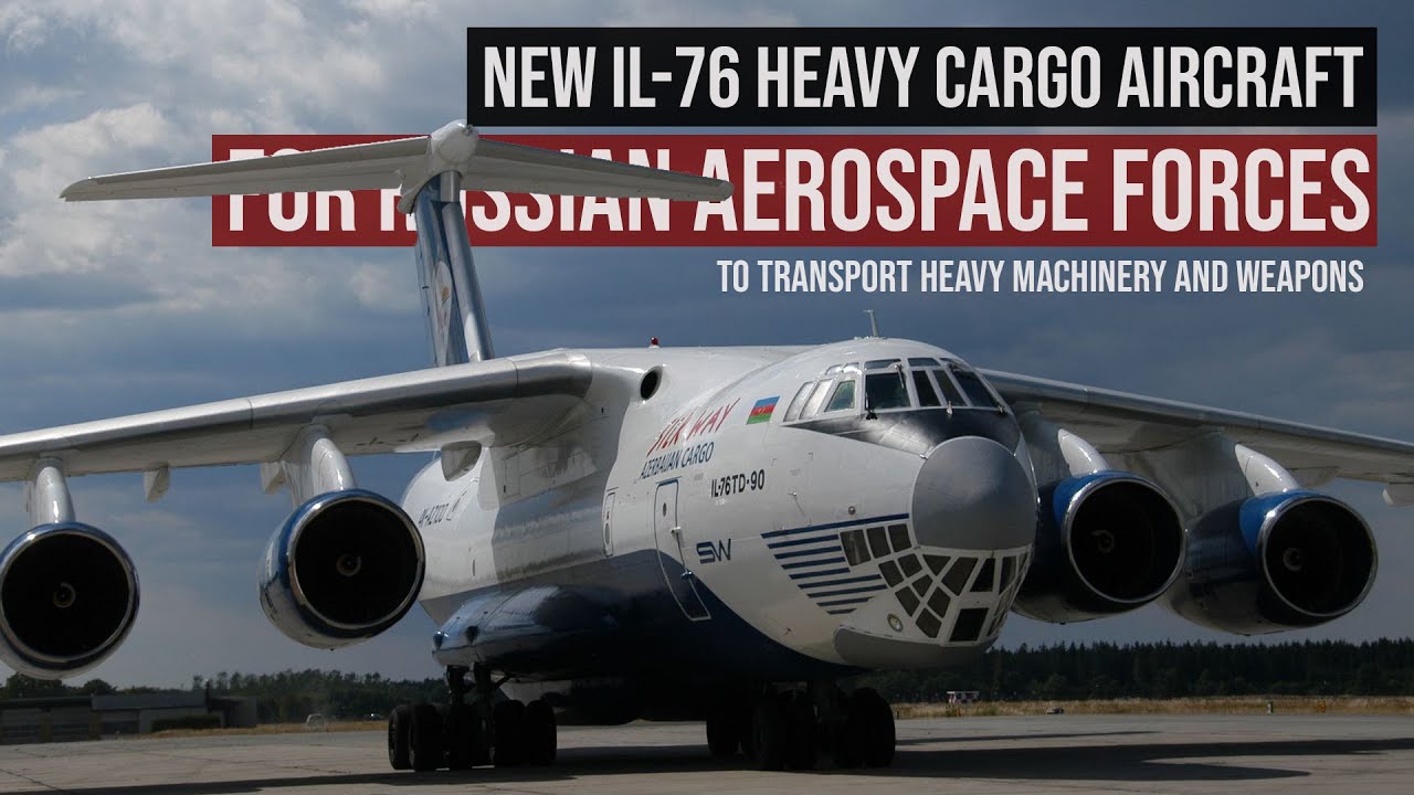 New Heavy Cargo Aircraft For Russian Air forces Designed to Transport Heavy Machinery and Weapons!