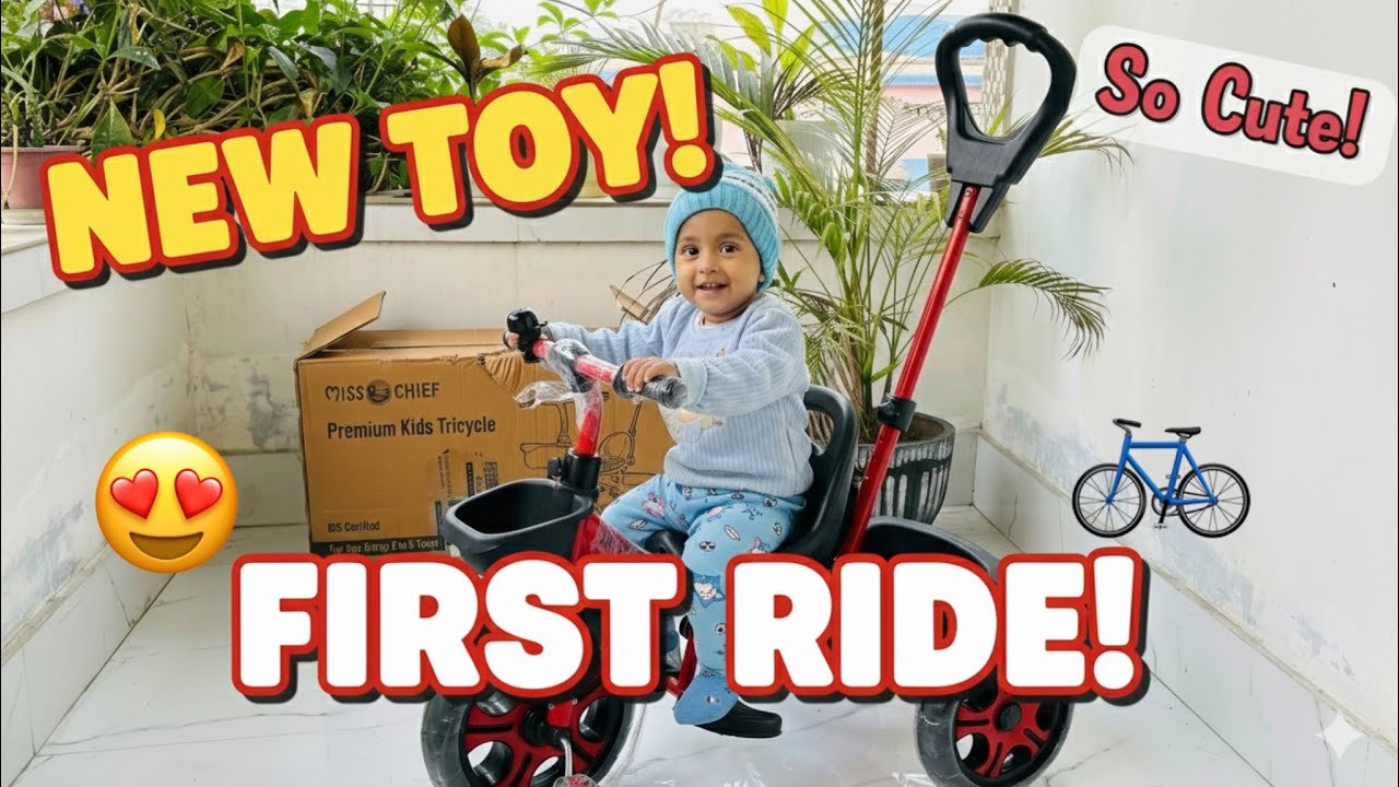 Unboxing And Assembling Tricycle From Flipkart ||How to Assemble Tricycle||