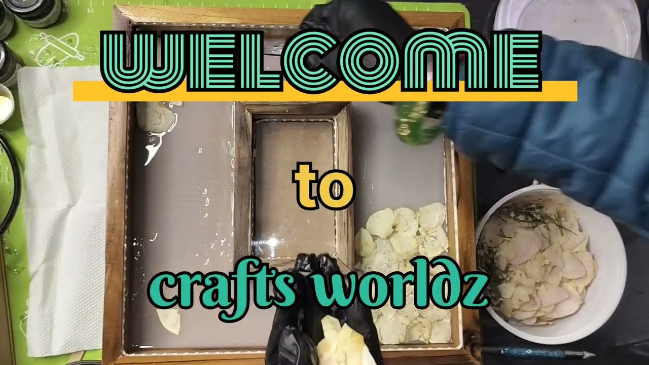 #resin vermala preservation/How to preserve your vermala, kalira and photo in resin part 2