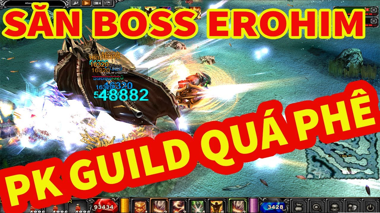Mu Online Mới Nhất | Mu Hoàng Đế Sự Kiện Erohim Săn Boss Kiếm Ngọc Và PK Guild | GAME TV