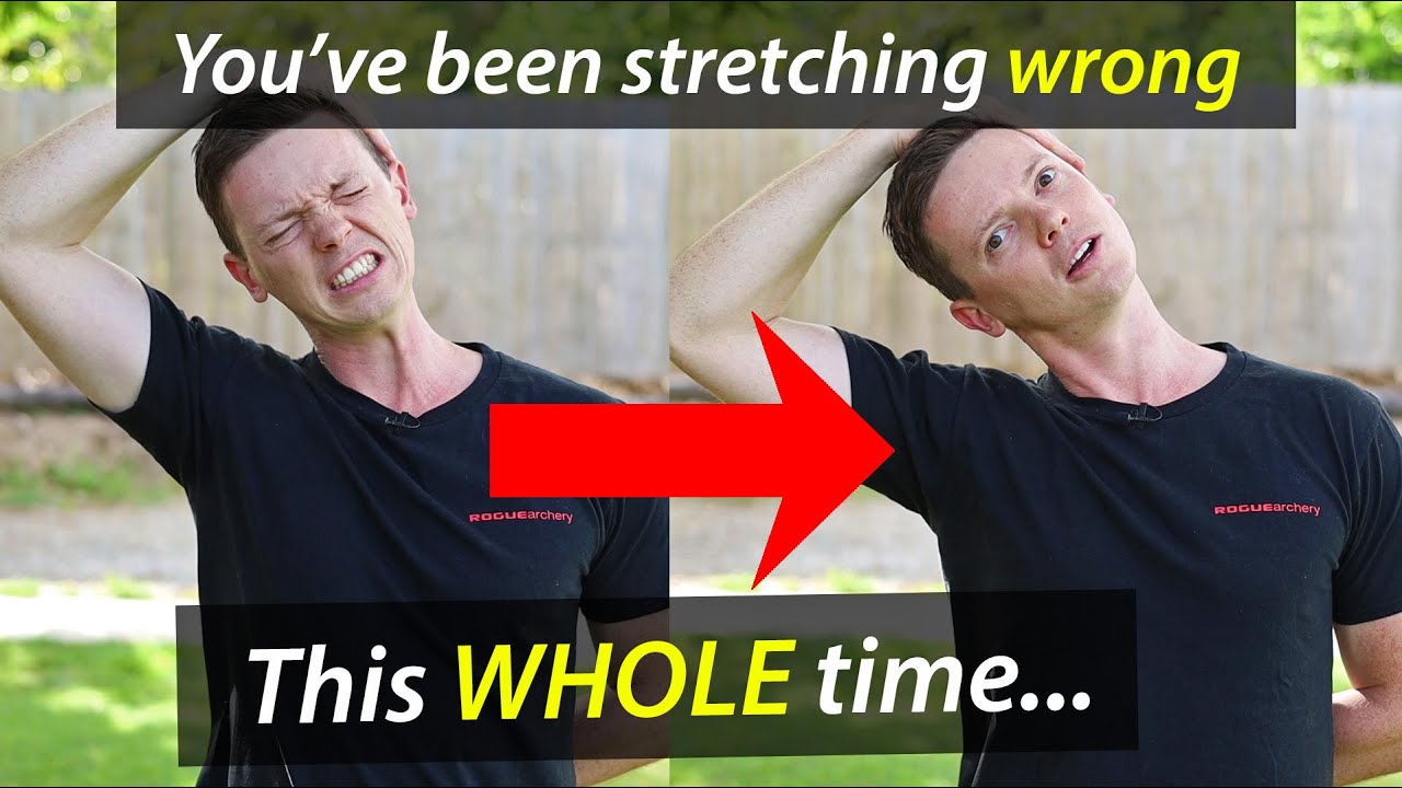 PNF Stretching | Программа растяжки шеи для лучников под руководством инструктора