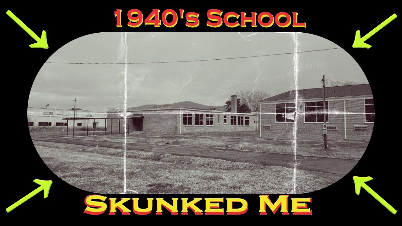 Metal Detecting 1940's School and it Skunked Me