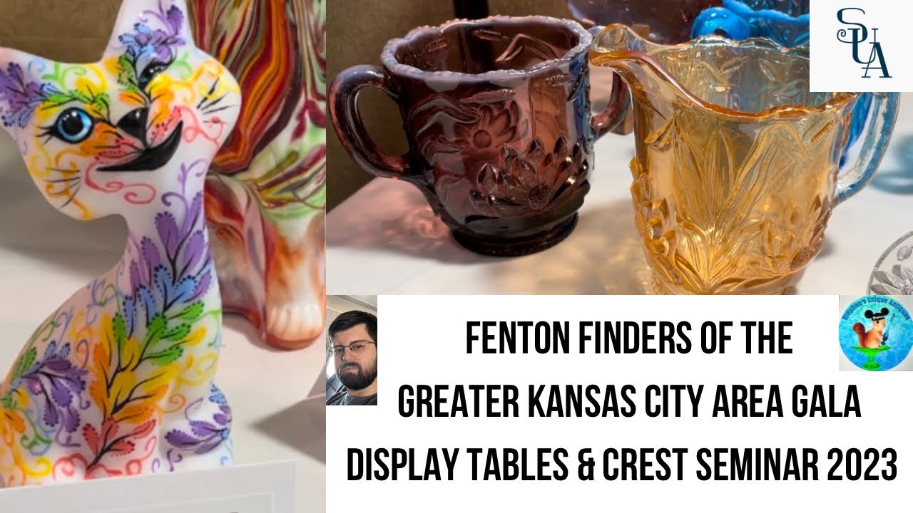 Выставочные столы для Гала-вечера 2023 года в районе Большого Канзас-Сити (Fenton Finders)