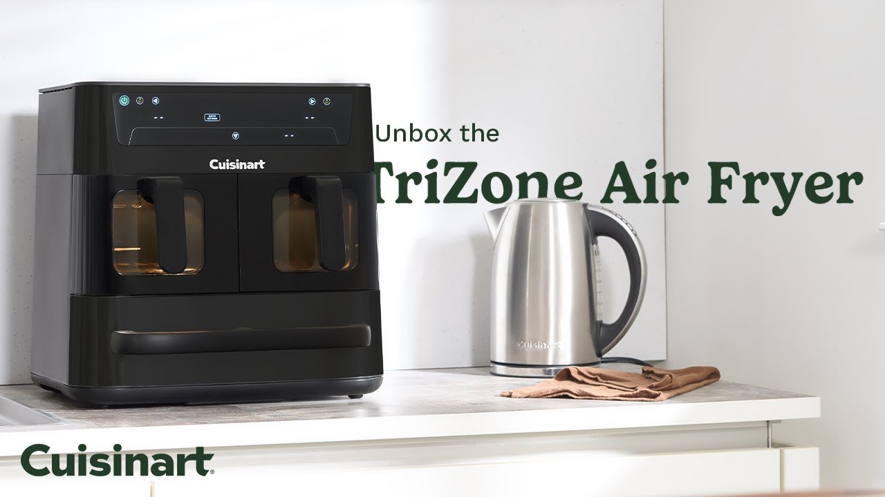 Unbox the Tri Zone Air Fryer