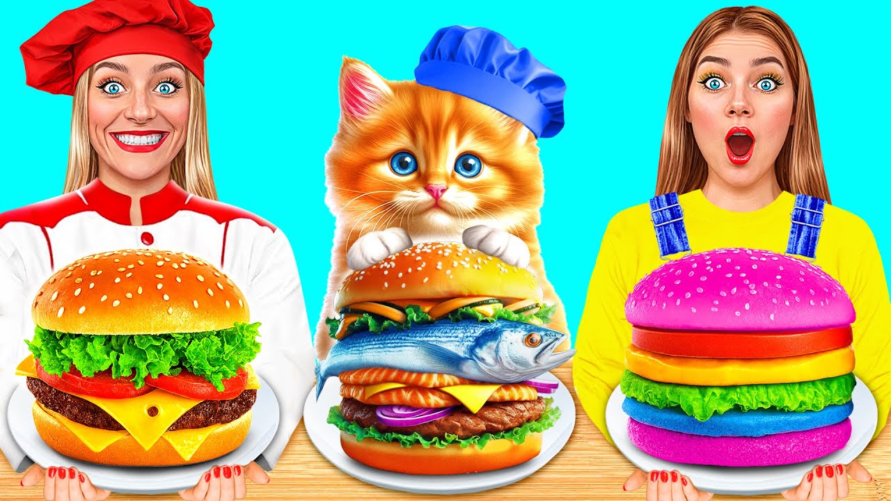 Кулинарный Челлендж: Я против Бабушки с Котиком | Смешные Челленджи от Trend DO Challenge