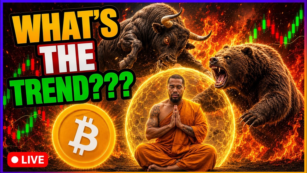 Bitcoin Live Analysis & Trading. What's The Trend???