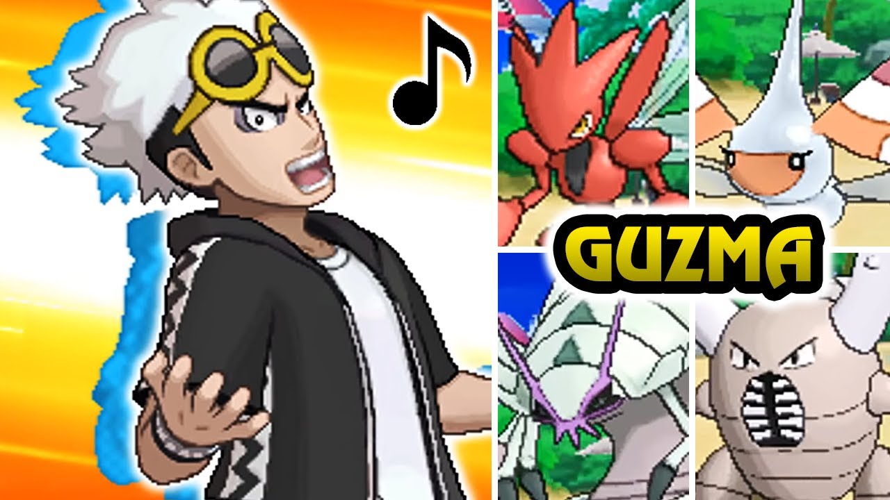 Pokémon Sun and Moon - Trainer Guzma Last Battle (HQ)