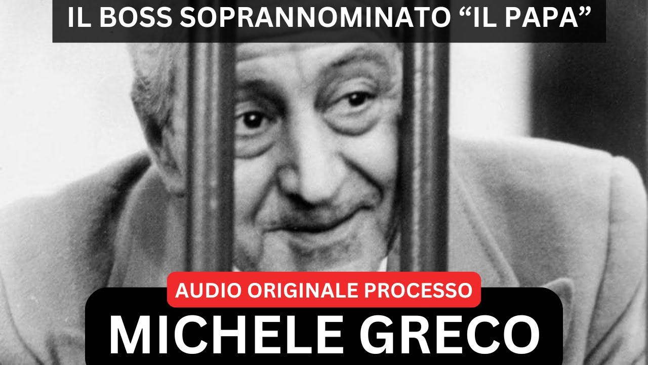 MICHELE GRECO “IL PAPA” IMPUTATO NELL’APPELLO DEL MAXIPROCESSO A COSA NOSTRA (1989)