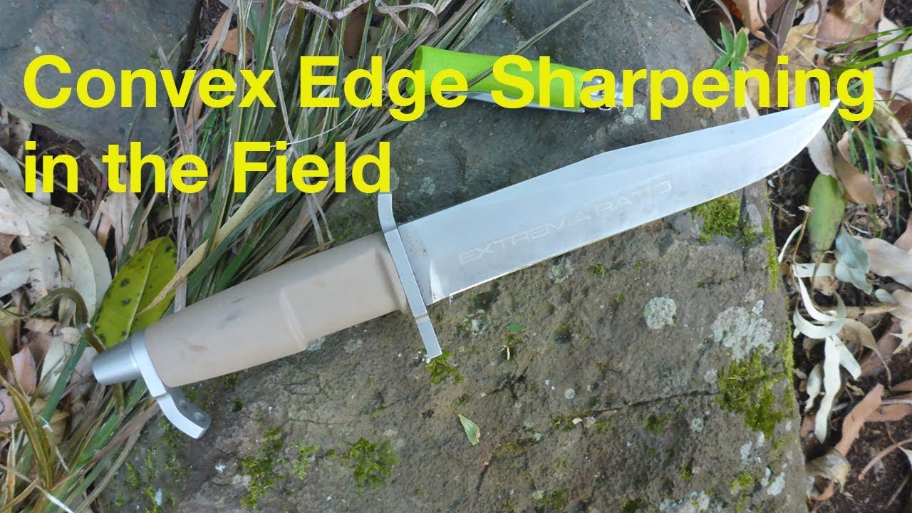 Sharpening a Convex Edge in the Field