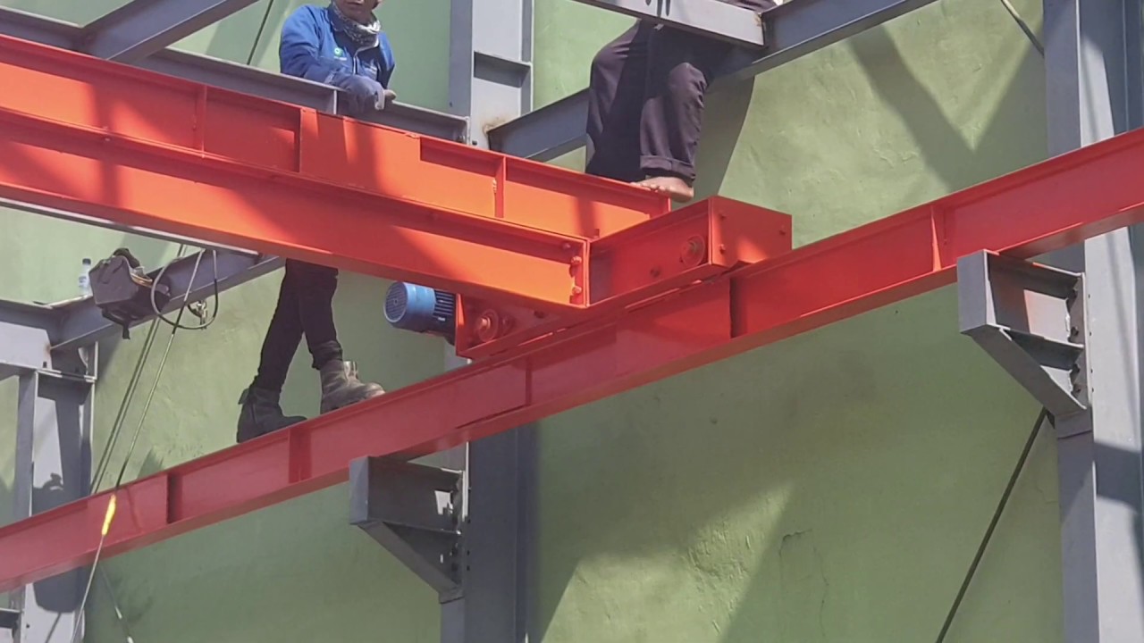 Pemasangan hoist 3ton secara manual