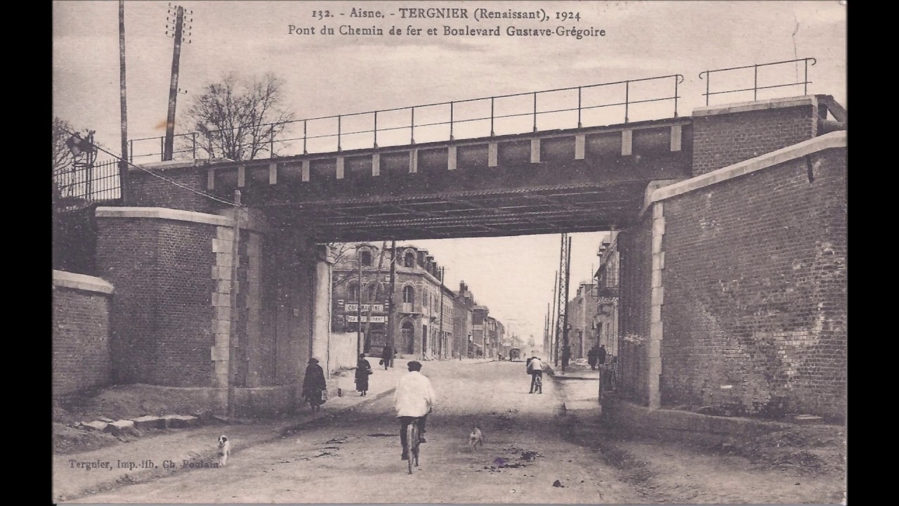 Tergnier après 1918 et renaissant (diaporama centenaire 1918)