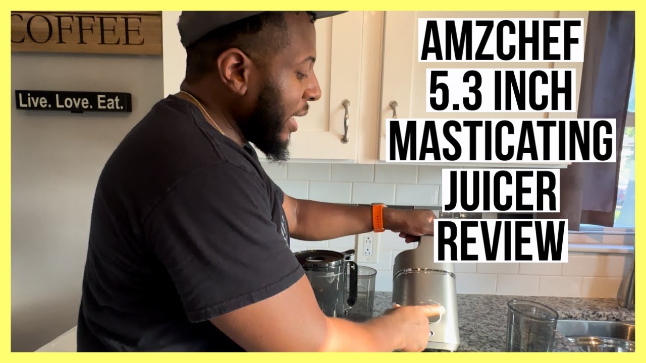 Обзор соковыжималки AMZCHEF 5,3 дюйма с Amazon #amazon #кухня #приготовление
