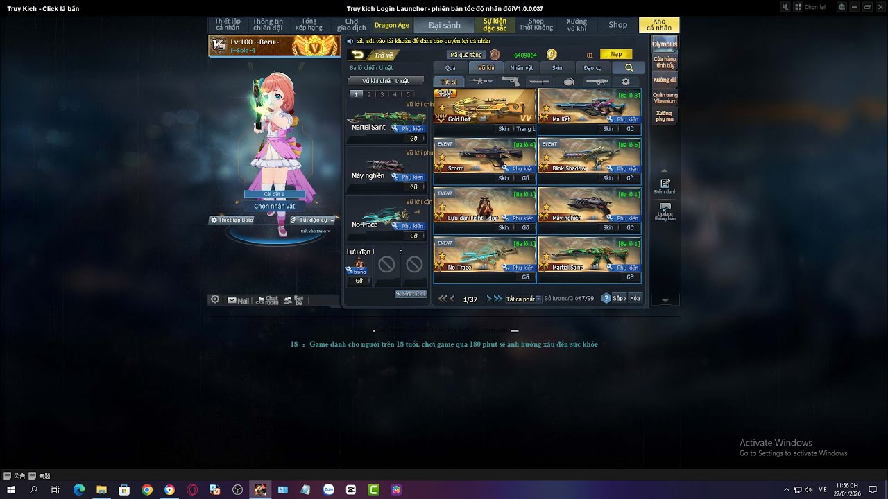 Show Acc [~ Beru ~] Clan [~ Solo]