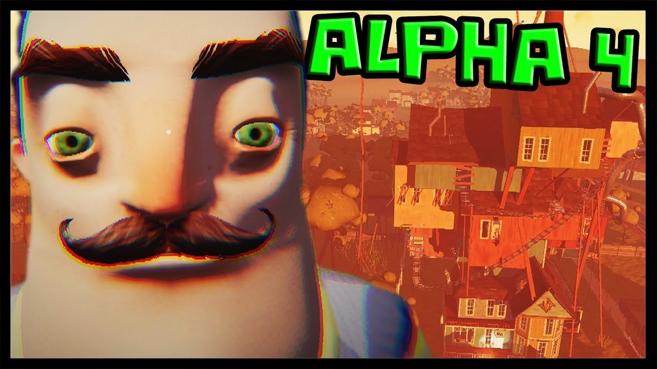 СОСЕД ПОСТРОИЛ ЕЩЕ ВЫШЕ ДОМ! Hello Neighbour Alpha 4 #5