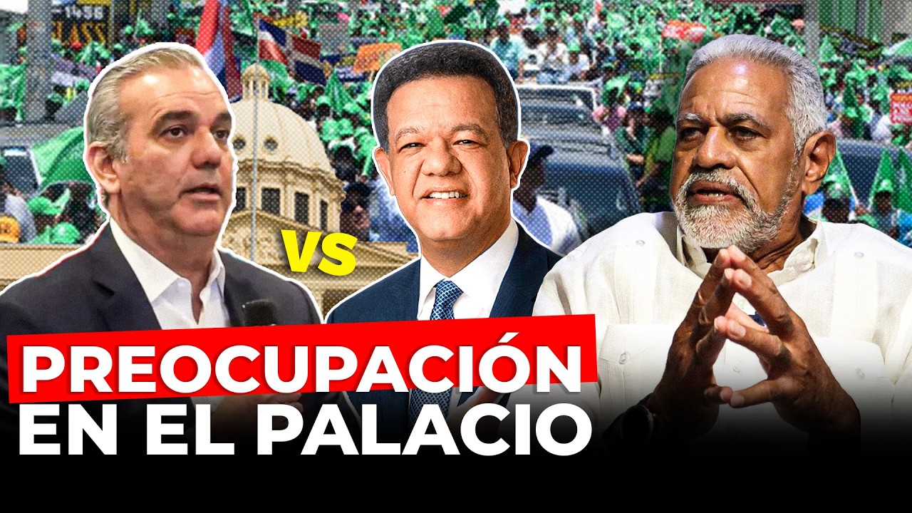 ¿Leonel ya superó a Abinader? Las encuestas que preocupan al Palacio Nacional