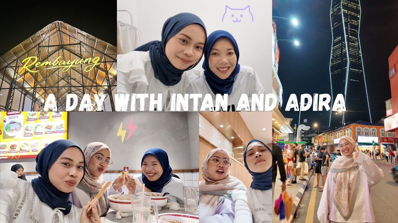 PASAR SENI WITH ADIRA AND INTAN🥰🥰 | JANUARY VLOG |