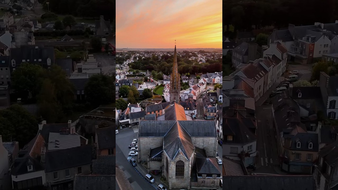 Escaping Modern Life: A Journey to Medieval Brittany. Saint Thuriau Church of Landivisiau
