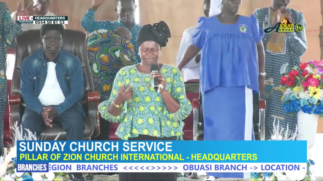 SUNDAY CHURCH SERVICE @HEADQUARTERS ON 2ND JUNE 2024 BY EVANGELIST AKWASI AWUAH(2024 OFFICIAL VIDEO)