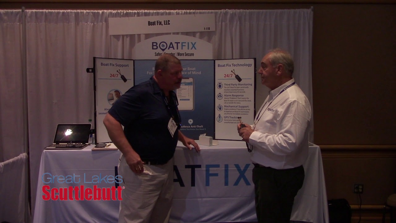 BOATFIX Boat Monitoring! @The 2019 IBEX Boat Show!