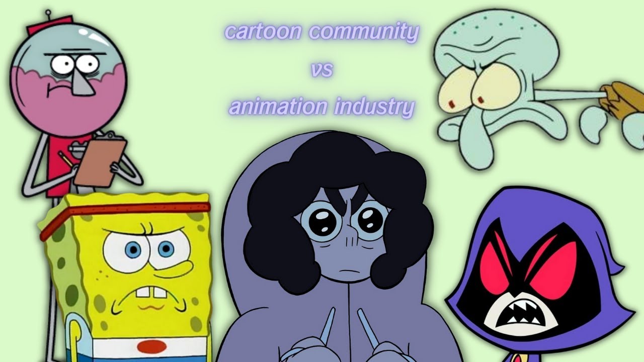 the divide between the animation industry and the cartoon community.