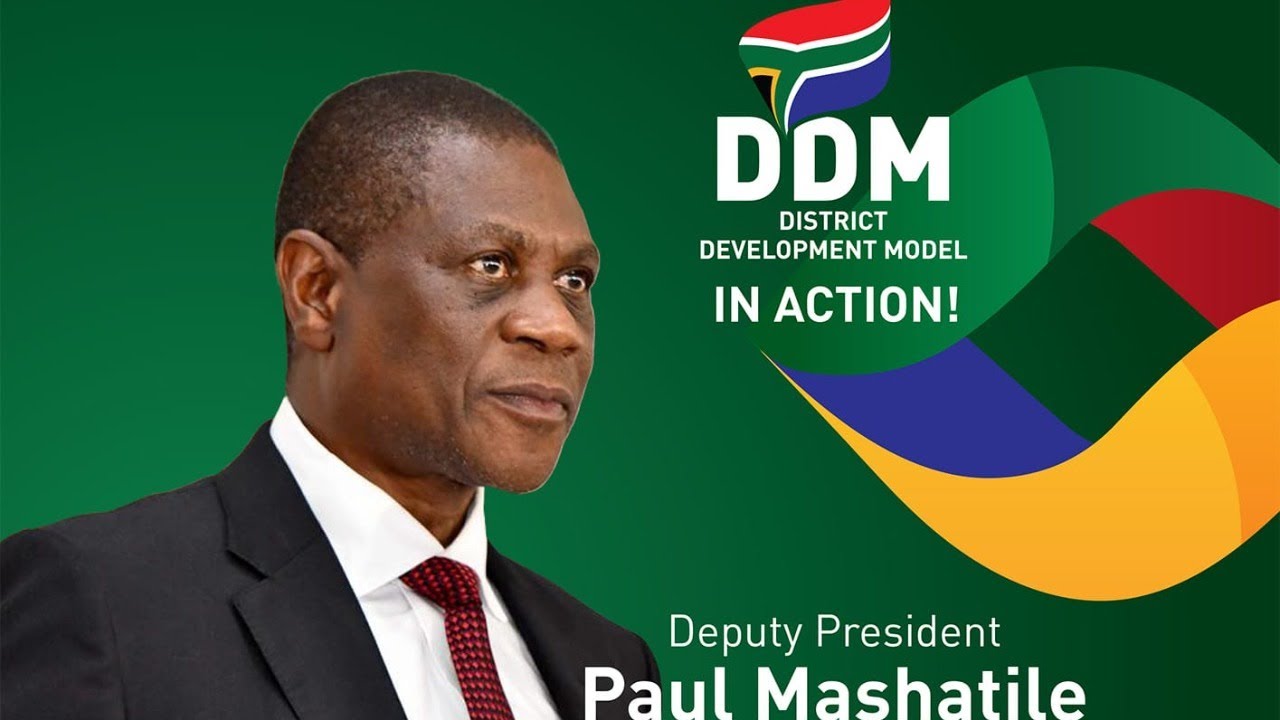 Deputy President Paul Mashatile Community Engagement during DDM Visit in OR Tambo District.
