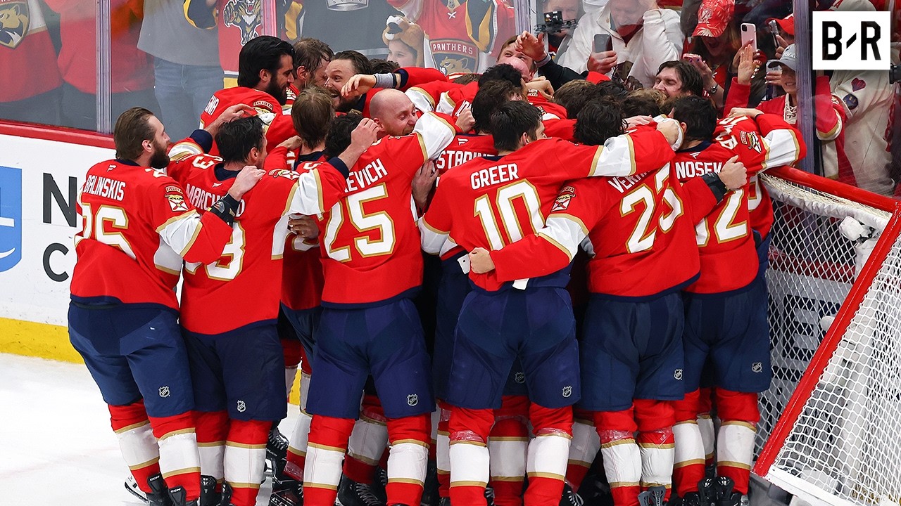 Final Seconds & Celebration From Panthers Winning the 2025 Stanley Cup