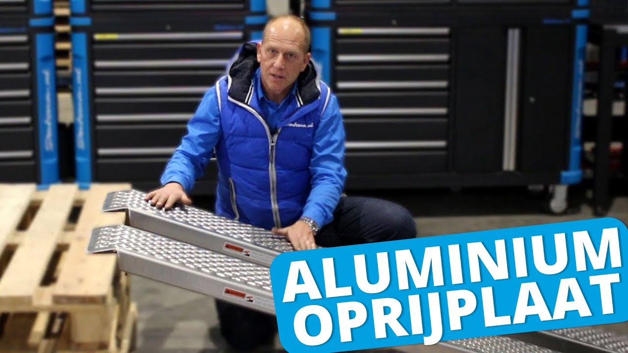 Oprijplaat aluminium 200cm - Rintje Ritsma laat 't zien | Datona.nl