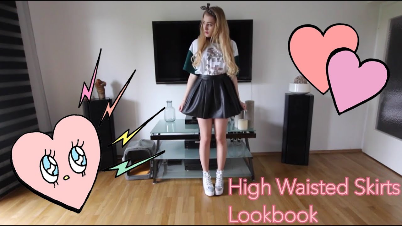 💛 High Waisted Skirts Lookbook | 2014 💛