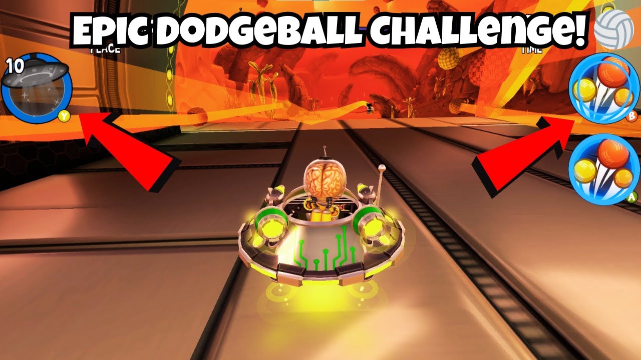 Can B’zorp Survive the Dodgeball Madness 😱 Invader X  Beach Buggy Racing 2
