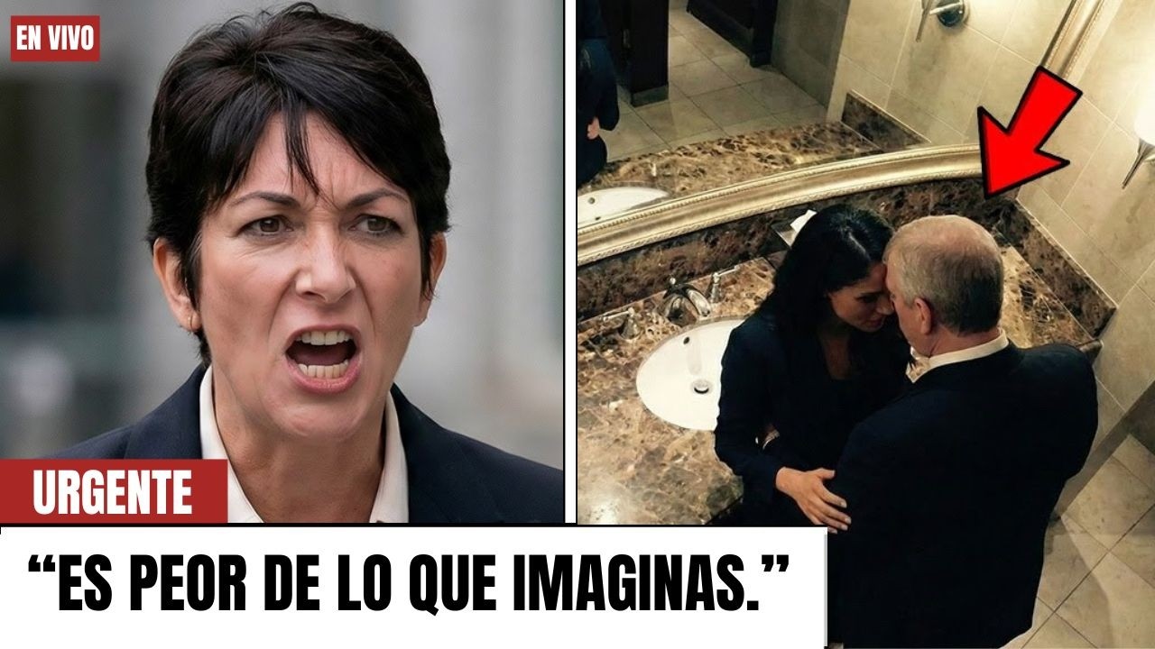 Ghislaine Maxwell ROMPE su silencio sobre Meghan y su PASADO- &iexcl;la REACCI&Oacute;N se INTENSIFICA!