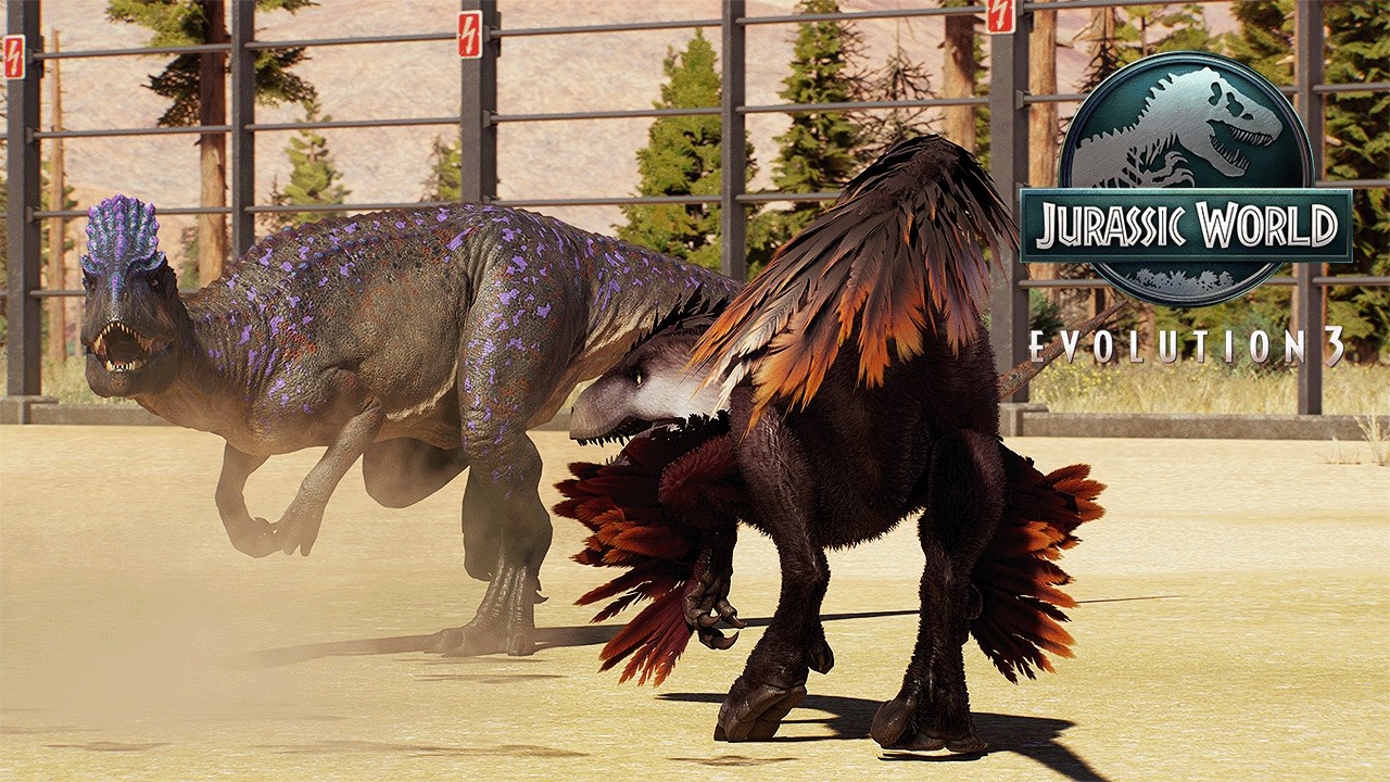 CRYOLOPHOSAURUS VS UTAHRAPTOR | Jurassic World Evolution 3