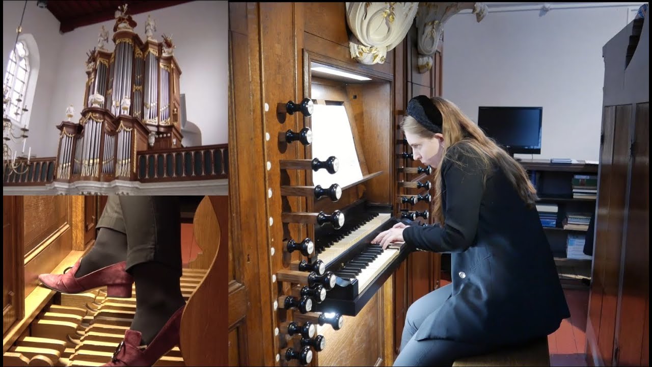 Wolfgang Amadeus Mozart  Fantasie in F  KV 594   -  Francesca Ajossa, orgel Abdijkerk Den Haag